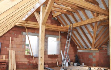 Sutton Hill attic trusses